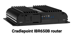 Cradlepoint IBR650B router