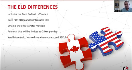 ELD Differences Between the U.S. and Canada
